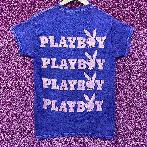 Playboy Logo retro Vtg Wash Size Small - Picture 1 of 5